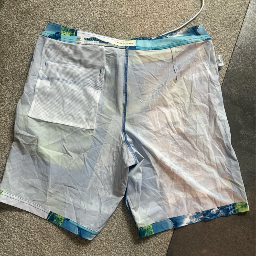 American Eagle Outfitters Blue Board Shorts - Picture 5 of 11